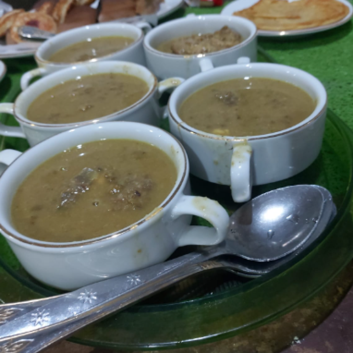 Gulai Kambing Kacang Hijau & Canai - Rp. 45.000