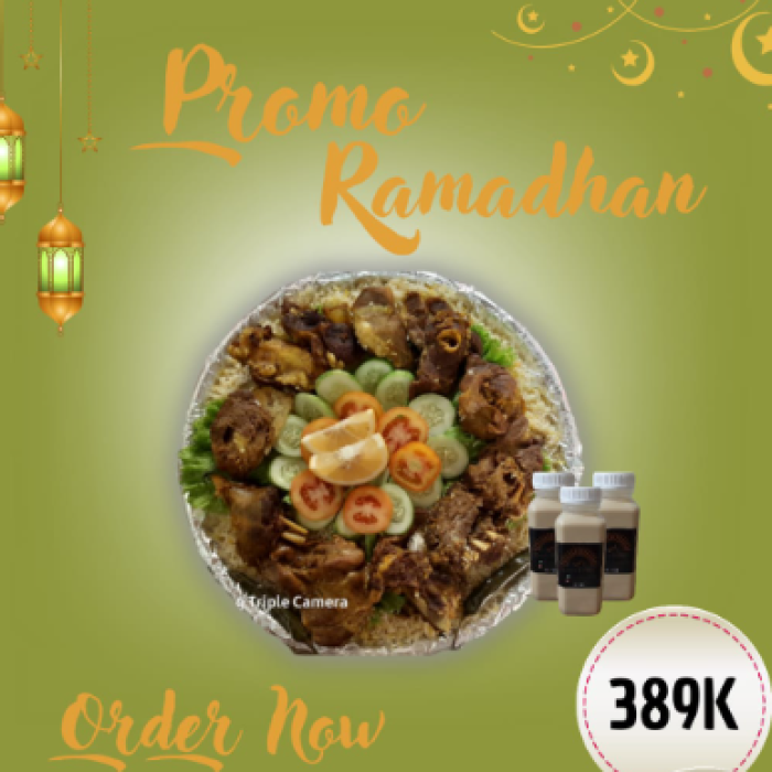 Nasi Mandhi Kambing - Rp 389.000